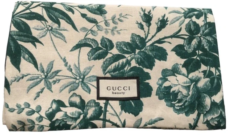 „Gucci“, bambukinis, kelioninis makiažo reikmenų rinkinys, „GWP“ tekstilinis maišelis