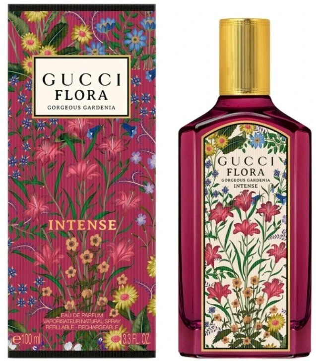 Gucci Flora Gorgeous Gardenia Intense EDP parfumuotas vanduo moterims, 100 ml