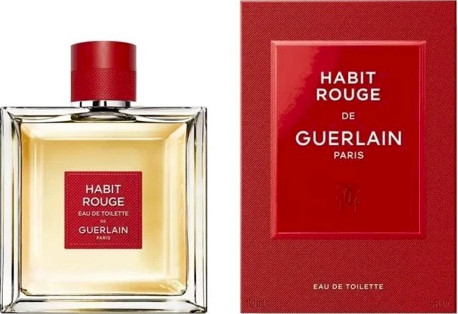 Guerlain Habit Rouge EDT tualetinis vanduo unisex, 50 ml