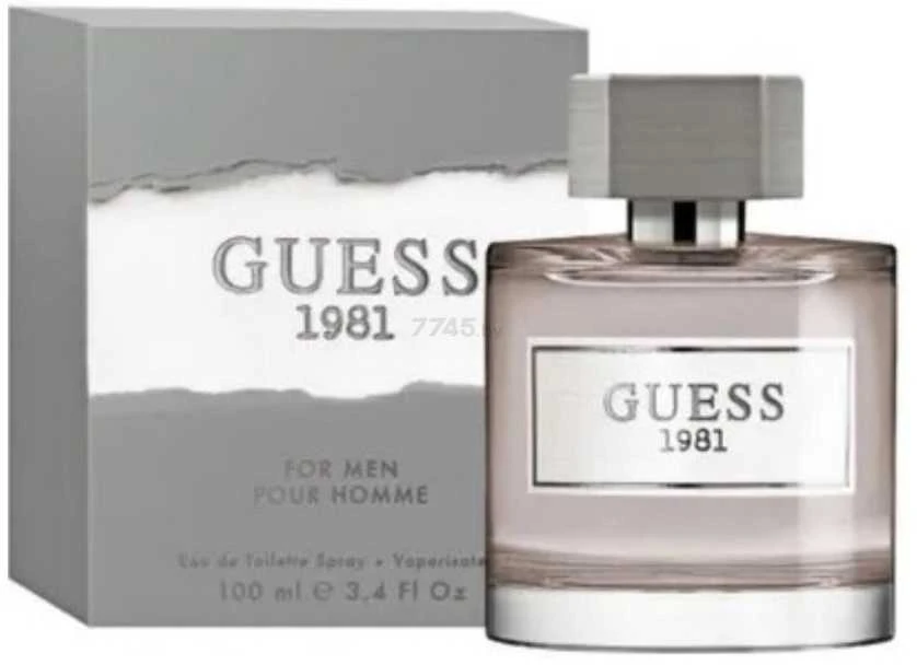 GUESS Guess 1981 EDT tualetinis vanduo vyrams, 100 ml