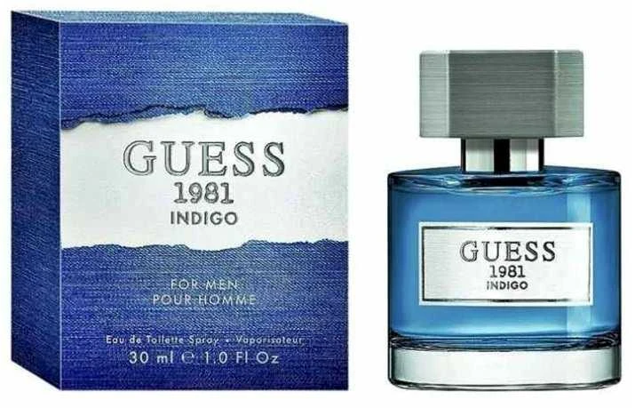 Guess 1981 Indigo For Men EDT tualetinis vanduo vyrams, 30 ml