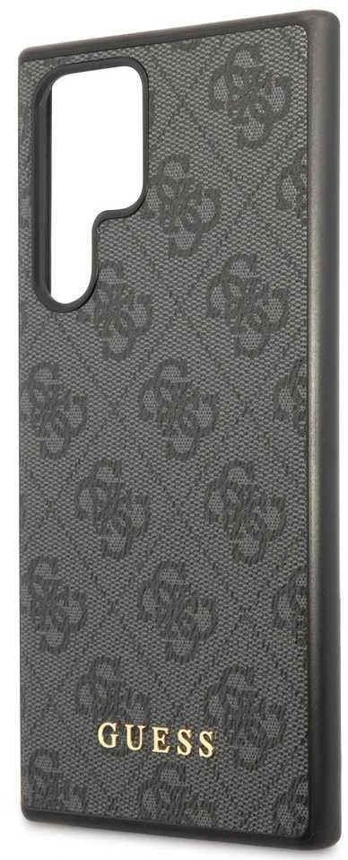 GUESS dėklas skirtas Samsung Galaxy S24 Ultra GUHCS24LG4GFGR (Classic logo) juodos spalvos