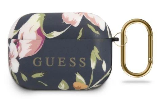 Guess gėlėtas AirPods Pro dėklas su karabinu