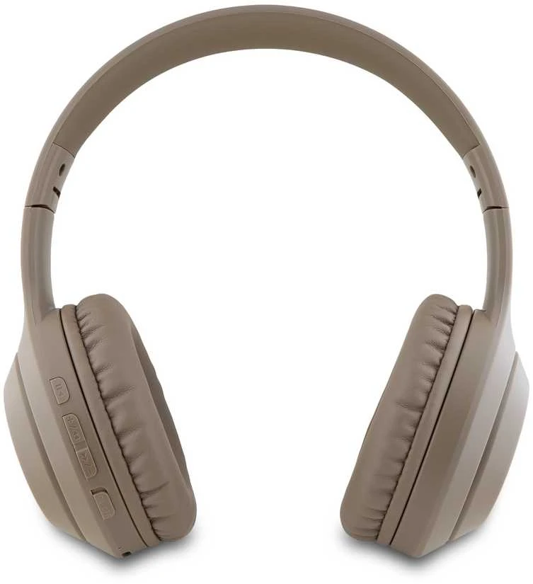 Guess Classic Sidabrinis Logo Bluetooth Stereo ausinės rudos spalvos