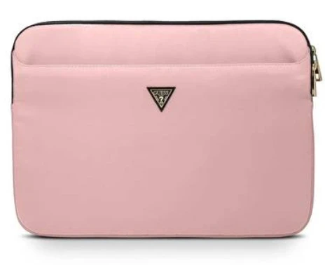 Guess Krepšys GUCB15NTMLLP 16″ rožinės spalvos Nylon Triangle Logo