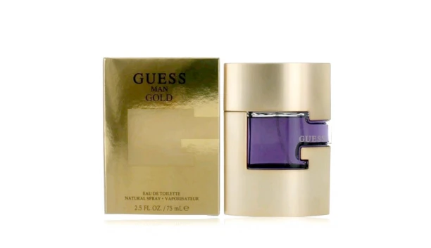GUESS Man Gold EDT tualetinis vanduo vyrams, 75 ml