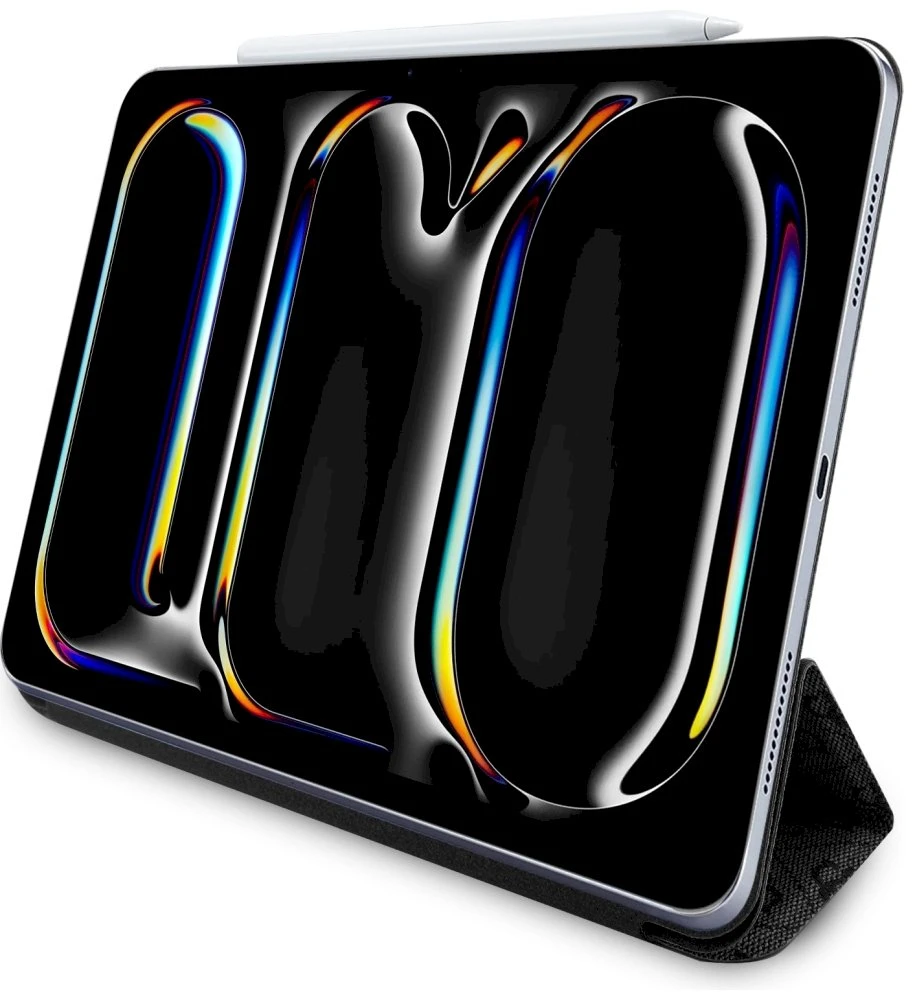 Guess GUFC11PM24PS4SGK Apple iPad Pro 11″ 2024 juodos spalvos Magnetic 4G Big Logo