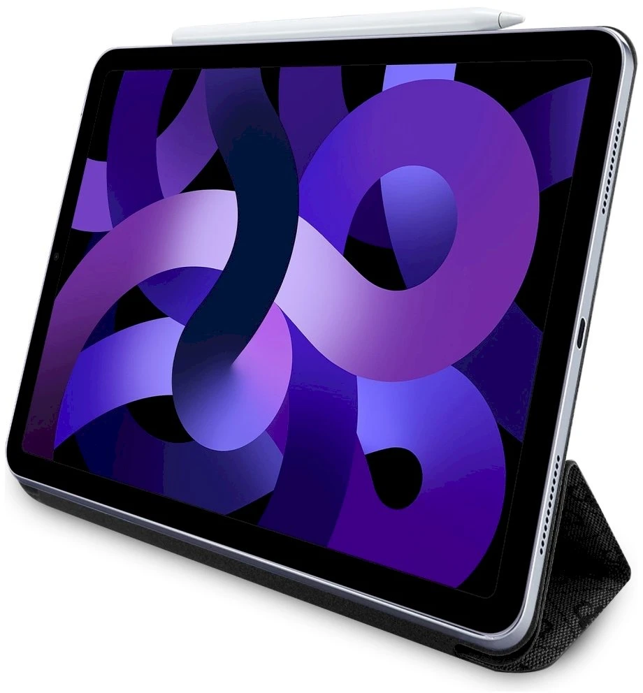 Guess GUFC11RM24PS4SGK Apple iPad Air 11″ 2024 juodos spalvos Magnetic 4G Big Logo