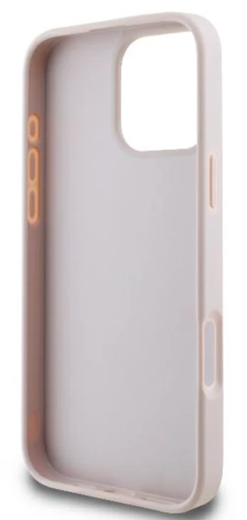Guess 4G Big Logo Apple iPhone 16 – dėklas telefonui rožinės spalvos