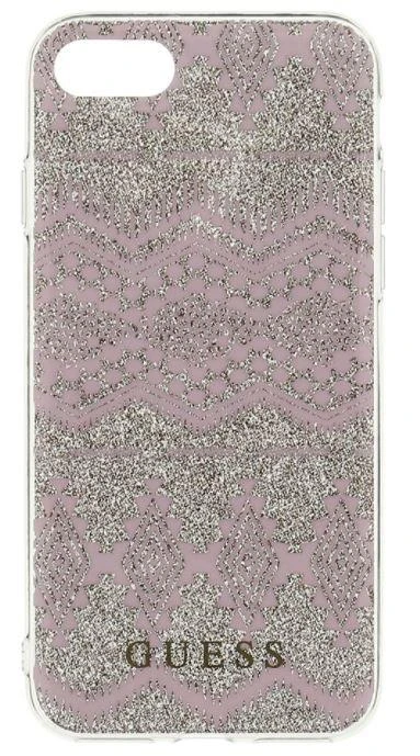 Dėklas GUESS HARD CASE AZTEC TRIBAL 3DGUHCP7TGPI IPHONE 7 / 8 / SE 2020 TAUPE