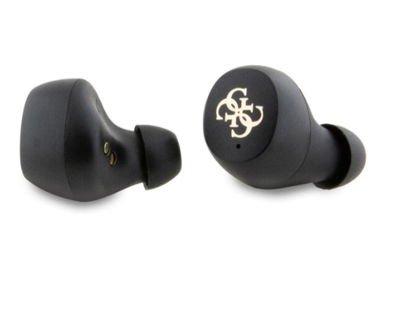GUESS belaidės ausinės bluetooth TWS ENC GUTWSP4EGB (4G Metal) mėlynas
