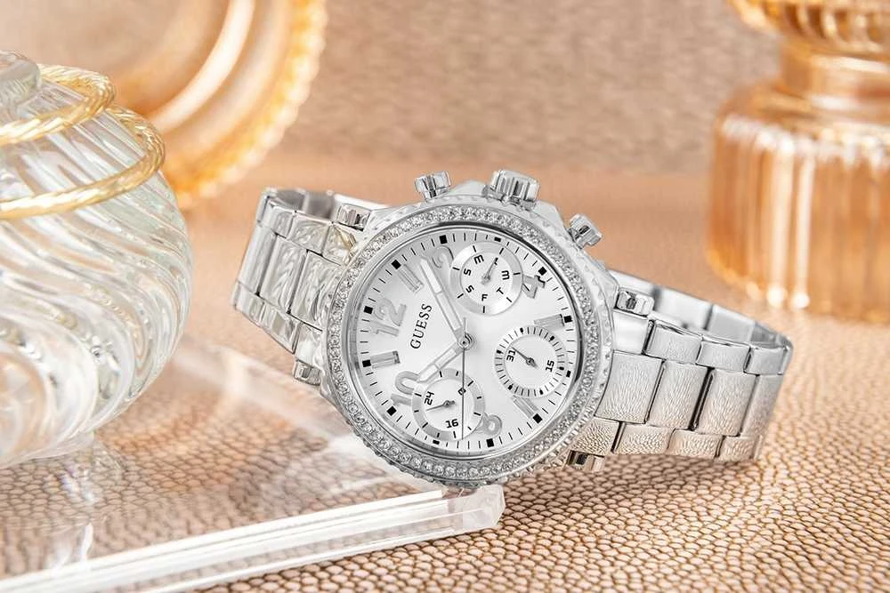 Moteriškas laikrodis Guess Cosmic GW0590L1 + dėžutė