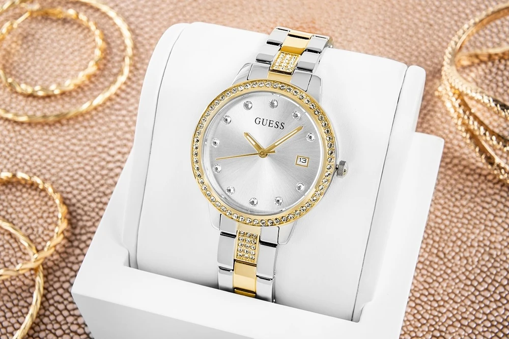 Guess Moteriškas Laikrodis Heartless GW0725L1 + DĖŽUTĖ