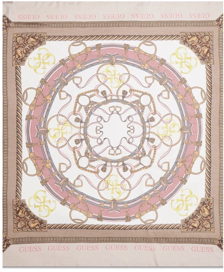 Guess, Kefiah, Tekstilinis šalikas, AW8800MOD03, 130 x 130 cm, Moterims