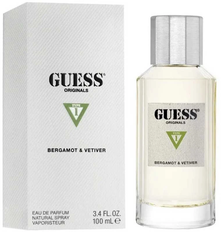 Guess Originals Type 1 Bergamot & Vetiver Perfume EDP 100ml