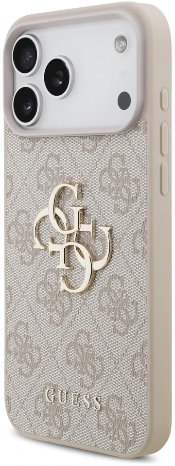 Dėklas Guess 4G Big Logo skirtas iPhone 18 Pro Max / iPhone 17 Pro Max rožinis