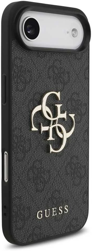 Guess 4G Strap 4G Classic Logo dėklas skirtas Apple iPhone Air juodos spalvos