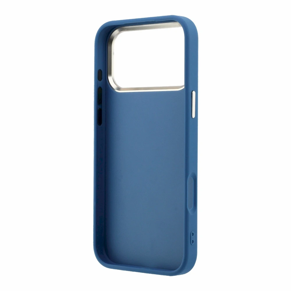 Guess 4G & Big Strass Logo dėklas, skirtas iPhone 18 Pro / 17 Pro – Mėlyna