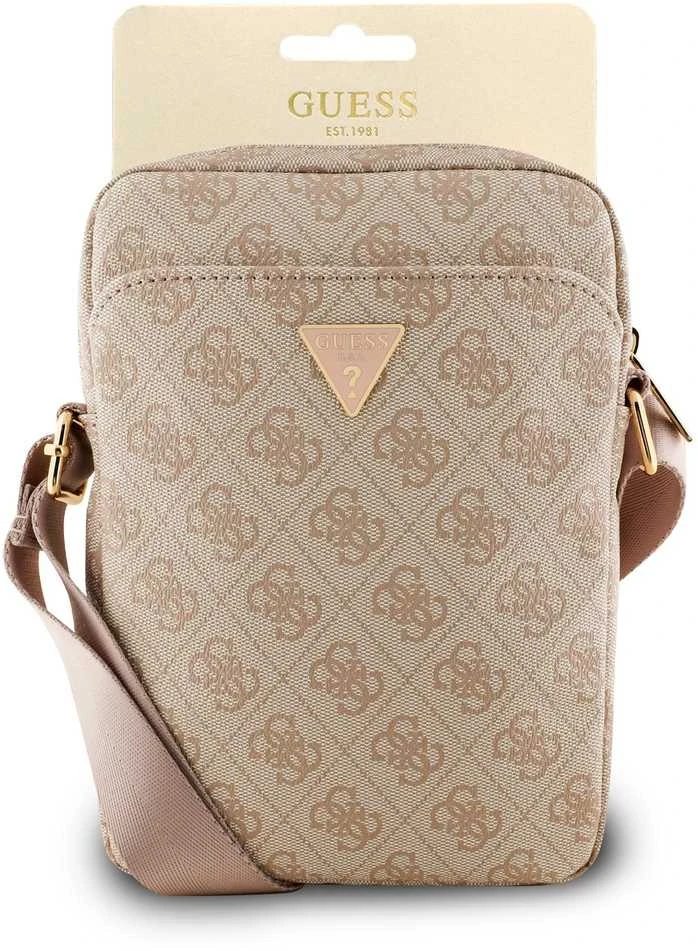 Guess PU 4G Triangle Logo Bag 8" Rožinė