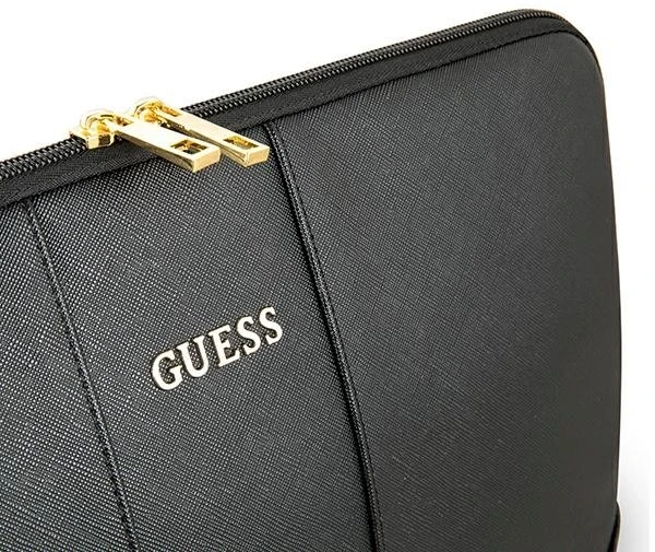 Guess Sleeve GUCS13TBK 13" juodas/juodas Saffiano