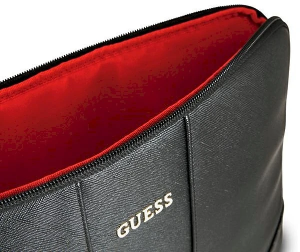 Guess Sleeve GUCS13TBK 13" juodas/juodas Saffiano