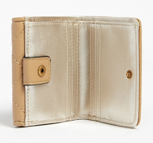 Guess, Guess, Textile Wallet, SWQB8558440, rusvai gelsvas, For Women