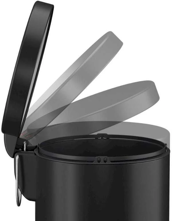 Hailo Šiukšliadėžė „Selekta S“ / 5 l / matinės juodos spalvos 4007126244840