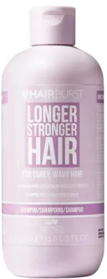 HairBurst Longer Stronger Hair Šampūnas For Skirtas garbanotiems plaukams, Wavy Hair, 350 ml