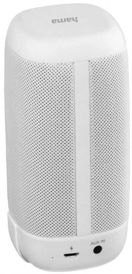 Hama BLUETOOTH MOBILE SPEAKER "TUBE 2.0" Baltas