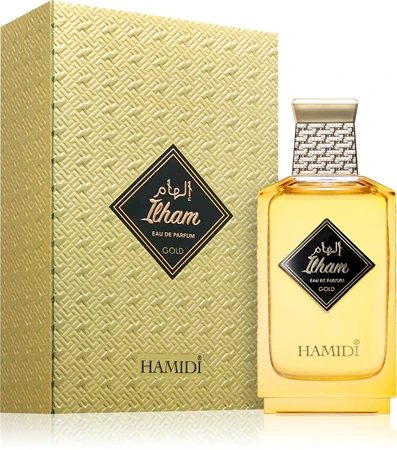 Hamidi Ilham Gold EDP parfumuotas vanduo unisex, 100 ml