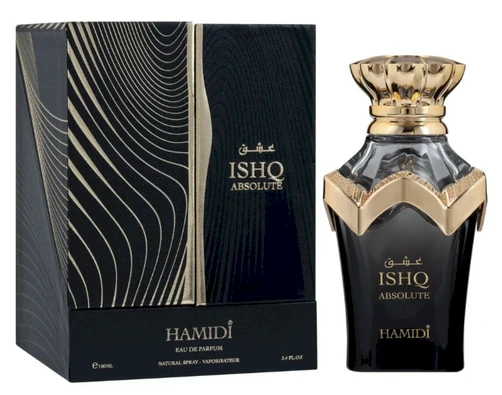 Hamidi Ishq Absolute EDP parfumuotas vanduo vyrams, 100 ml
