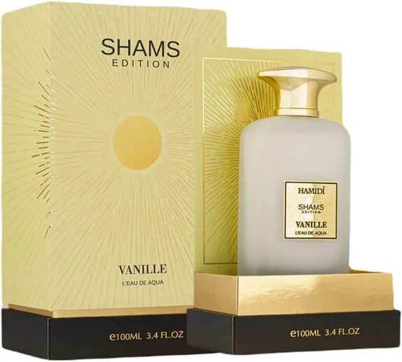 Hamidi Shams Edition Vanille EDP parfumuotas vanduo unisex, 100 ml