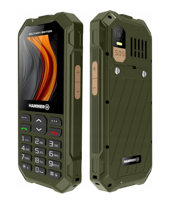 myPhone Hammer 6 LTE Military Edition“., modelis - TEL001042, žema