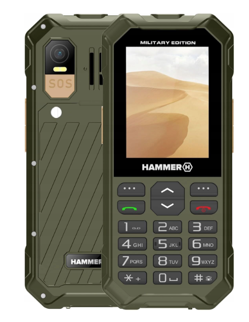 myPhone Hammer 6 LTE Military Edition“., modelis - TEL001042, žema