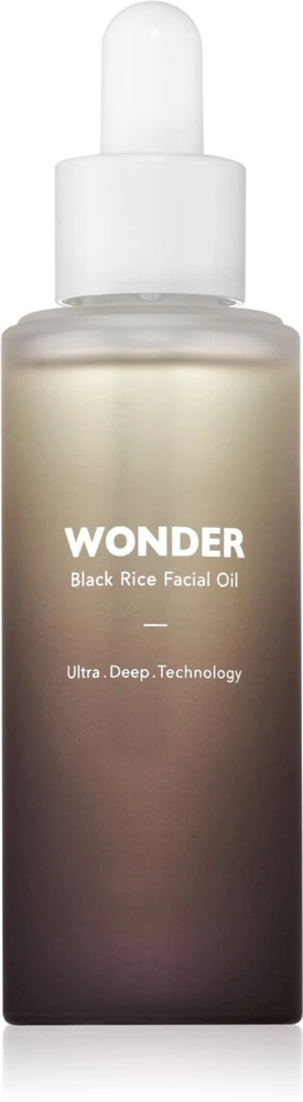Haruharu Wonder Juodas Rice Facial Oil maitinamasis veido aliejus su juodaisiais ryžiais, 30 ml