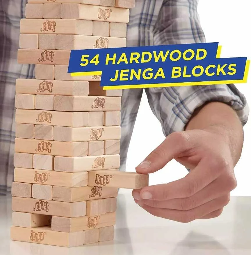 Stalo žaidimas Hasbro Jenga REFRESH A2120