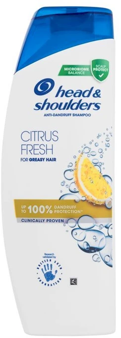 Head&Shoulders Šampūnas HEAD & SHOULDERS Citrusiniai vaisiai, 400 ml