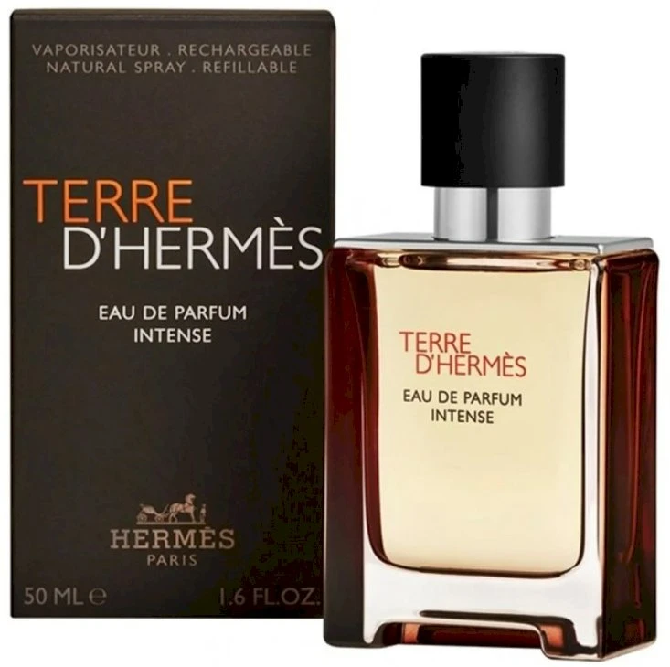 Hermes Terre D'Hermes Eau Intense Vetiver EDP parfumuotas vanduo vyrams, 50 ml