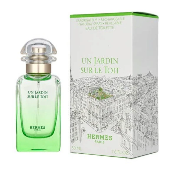 Hermes Un Jardin Sur Le Toit EDT tualetinis vanduo unisex, 50 ml