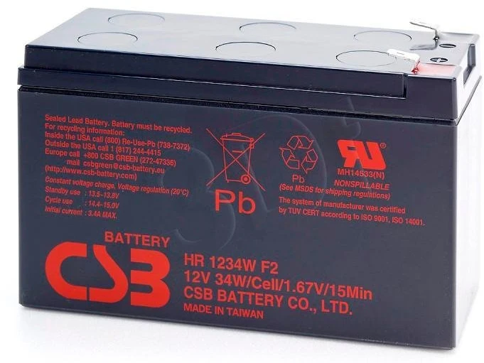 CSB HR1234W F2 CSB baterija HR1234W F2 12V/9Ah