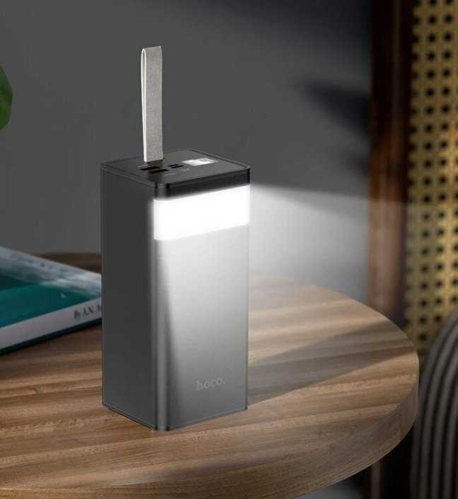 Išorinė baterija Power Bank Hoco J86A 22.5W Quick Charge 3.0 50000mAh juoda