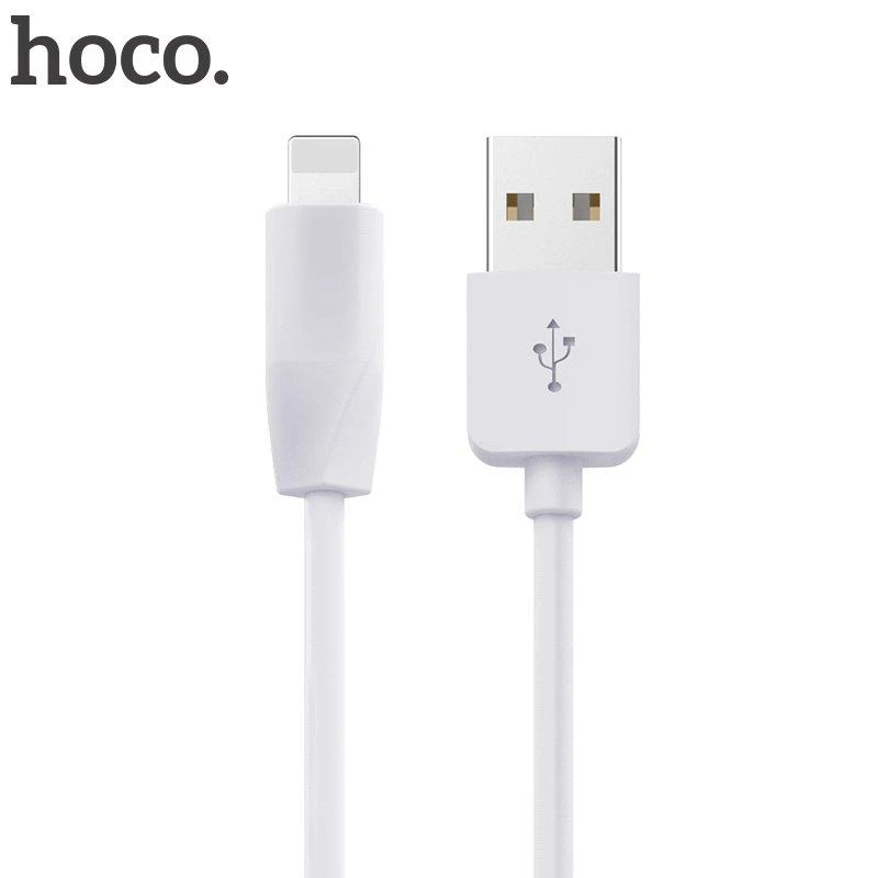 USB kabelis Hoco X1 Lightning 1.0m baltas