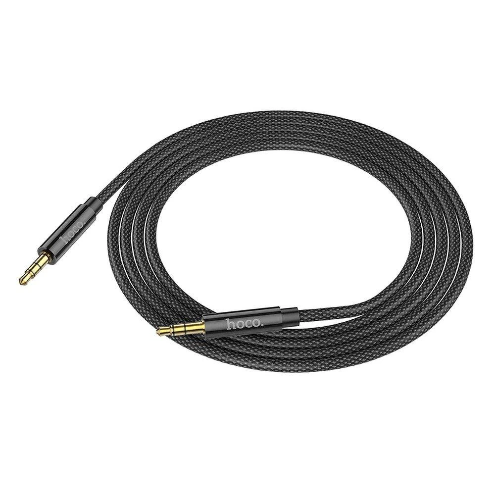 Kabelis AUX lizdas 3,5 mm į 3,5 mm lizdą Hoco 2 m UPA19 juodas