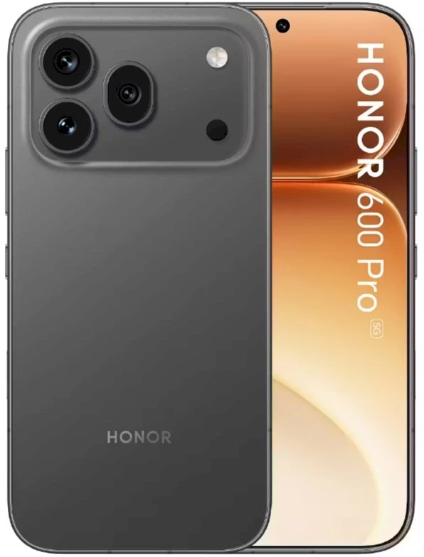 „Honor 600 Pro 5G“ 16,7 cm (6,57 colio) Dviguba SIM kortelė „Android“ 16.0 USB C tipo 12 GB 512 GB 6400 mAh Juodas