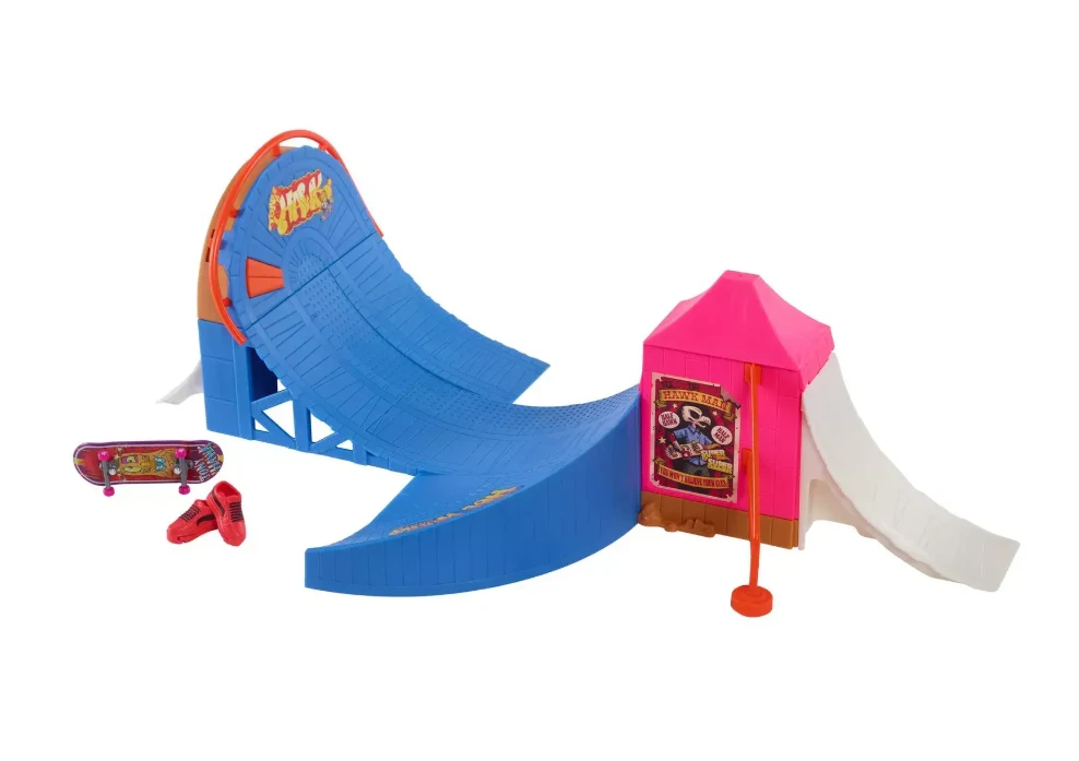 Žaislų rinkinys - Mattel Hot Wheels Riedlenčių pramogų parko nuolydžiai ir trasos