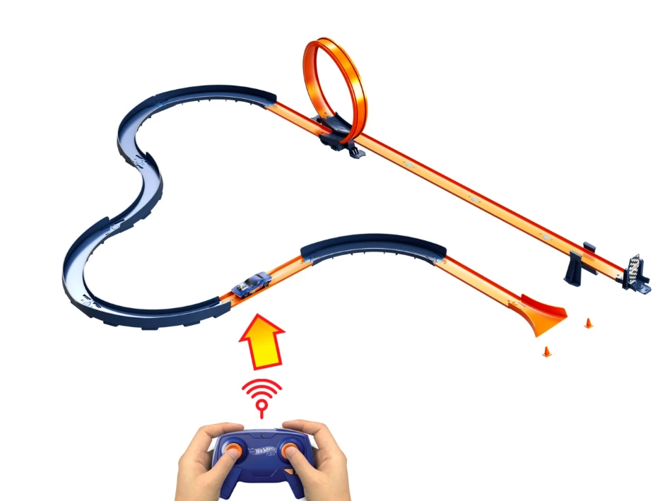 Automobilio ir trasos rinkinys Mattel „Hot Wheels“