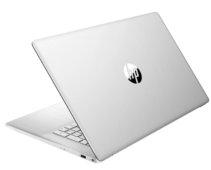 Hewlett Packard (HP) HP Nešiojamas kompiuteris 17-cp2007ny - Ryzen-5 7520U, 17.3" FHD AG IPS 250nits, 8GB, 512GB SSD, US klaviatūra su pašvietimu, Natural Sidabrinis, Win 11 Home, 1 metai