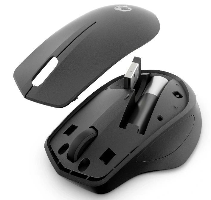 Belaidė pelė HP 280 Silent, juoda