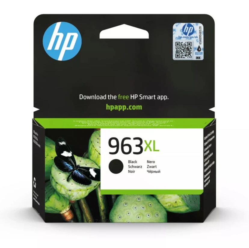 Hewlett Packard (HP) HP 963XL (3JA30AE) Rašalinė kasetė, Juoda