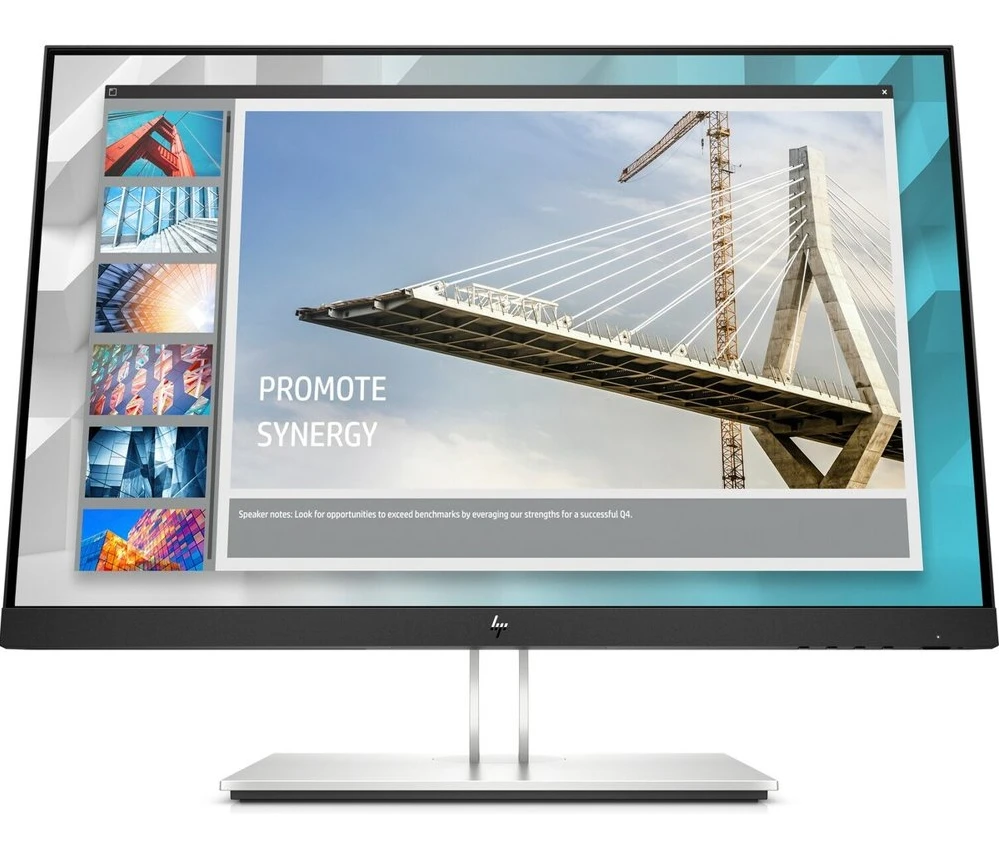 Monitorius Hewlett Packard (HP) HP LCD E24i G4 24" 1920x1200, IPS su LED mikro briauna, 250cd/m2, 1000:1, 5ms g/g, VGA, DP1.2, HDMI 1.4,4xUSB3.2 be kabelio